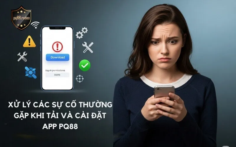 Xử Lý Các Sự Cố Thường Gặp Khi Tải và Cài Đặt App PQ88