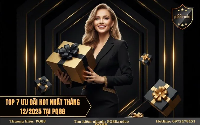 Top 7 Ưu Đãi HOT Nhất Tháng 122025 Tại PQ88